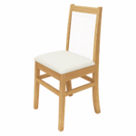 SILLA PACIFICO RESPALDO TAPIZADO INMACOL - Imagen 2