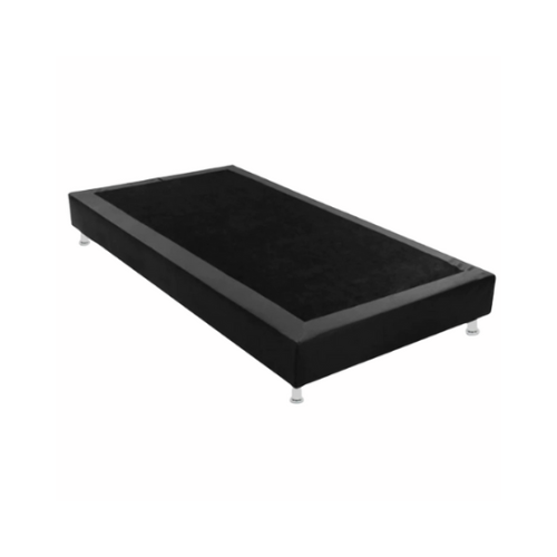 SOMMIER OPRANDI ECO CUERO 100X200 NEGRO