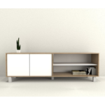 MESA TV 75 PULGADAS 2 PUERTAS TABLES - Imagen 5