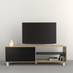 MESA TV 75 PULGADAS 2 PUERTAS TABLES - Imagen 2